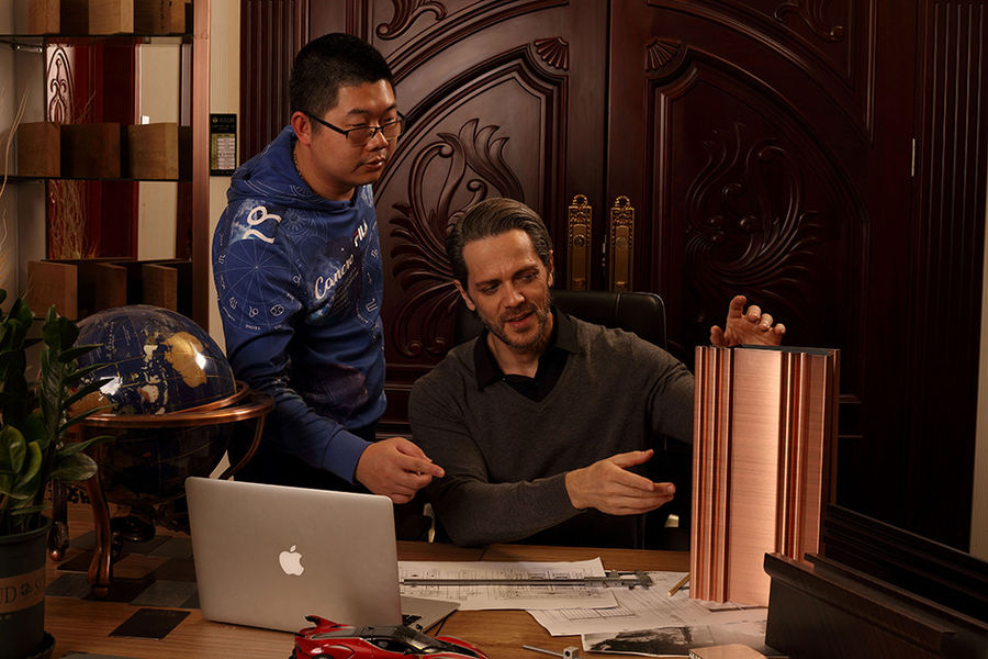 Foshan ShengW Doors and Windows Technology Co.,Ltd สายการผลิตของผู้ผลิต