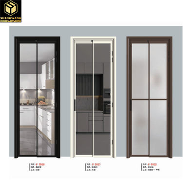 สีขาวและดํา สําหรับวิลล่า PT Door Slimline ประตูเลื่อน กันอากาศ