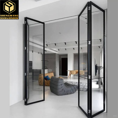 White Aluminum Sliding Glass Door Insulated Glass Aluminium Glazed Sliding Doors Thermal Insulation