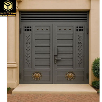 MDF กันไฟ สร้างประตูอะลูมิเนียม ประตูความปลอดภัยภายใน ประตูที่ระดับไฟ